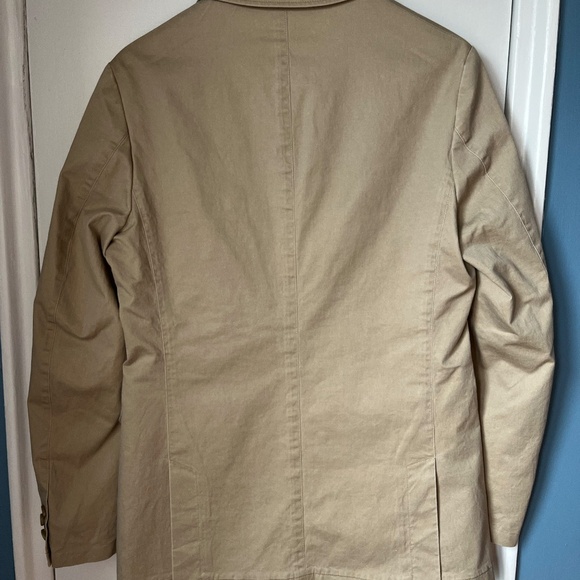 The Tie Bar The Cotton Miracle Jacket in British Tan 38R - Picture 7 of 12